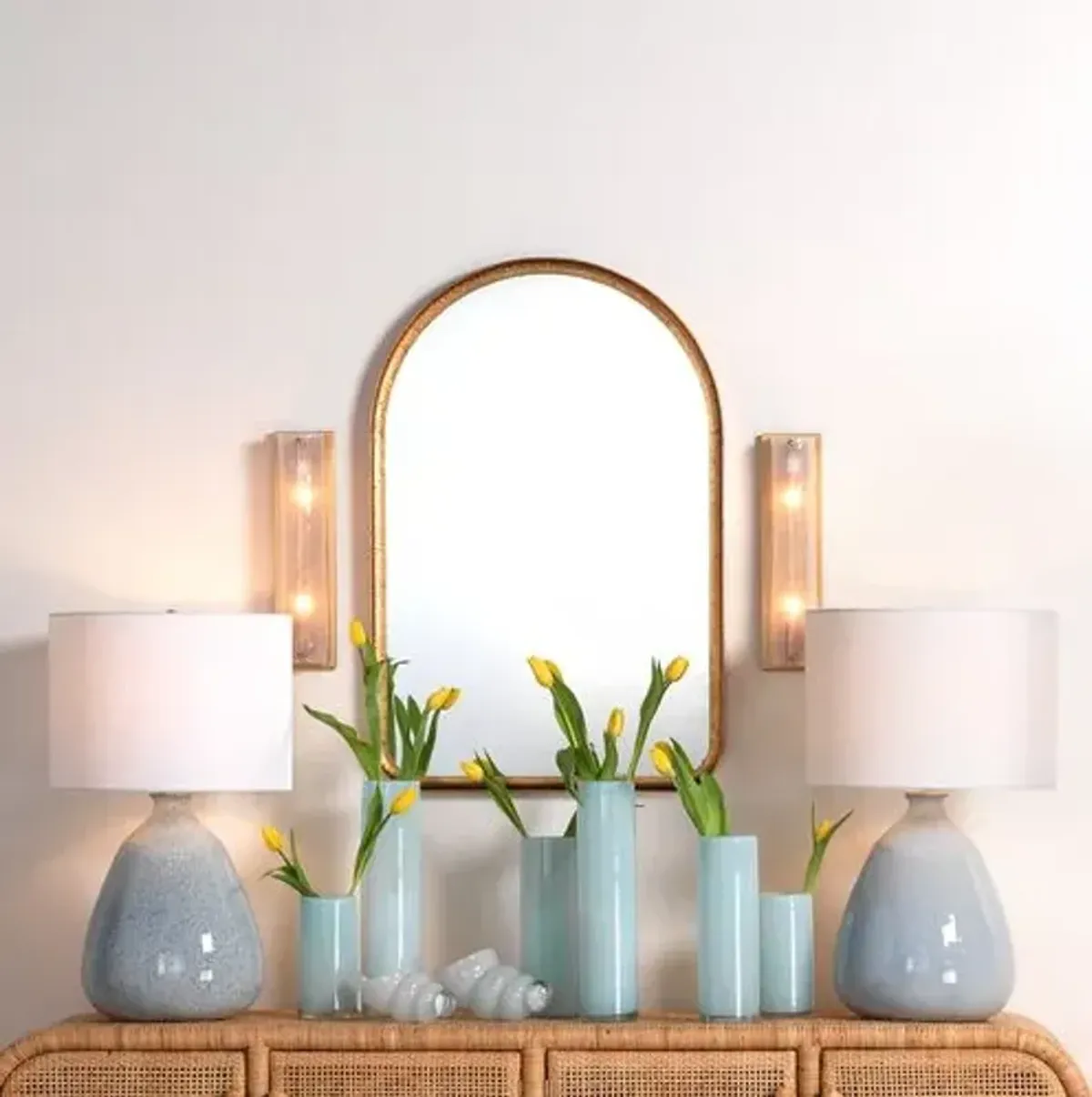 Arch Wall Mirror - Gold Leaf - Jamie Young Co.