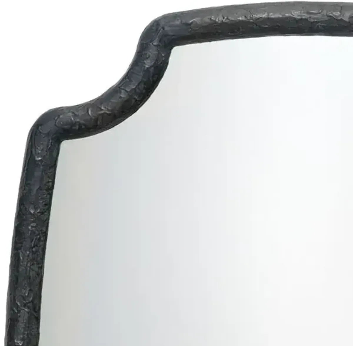 Selene Resin Wall Mirror - Charcoal - Jamie Young Co.