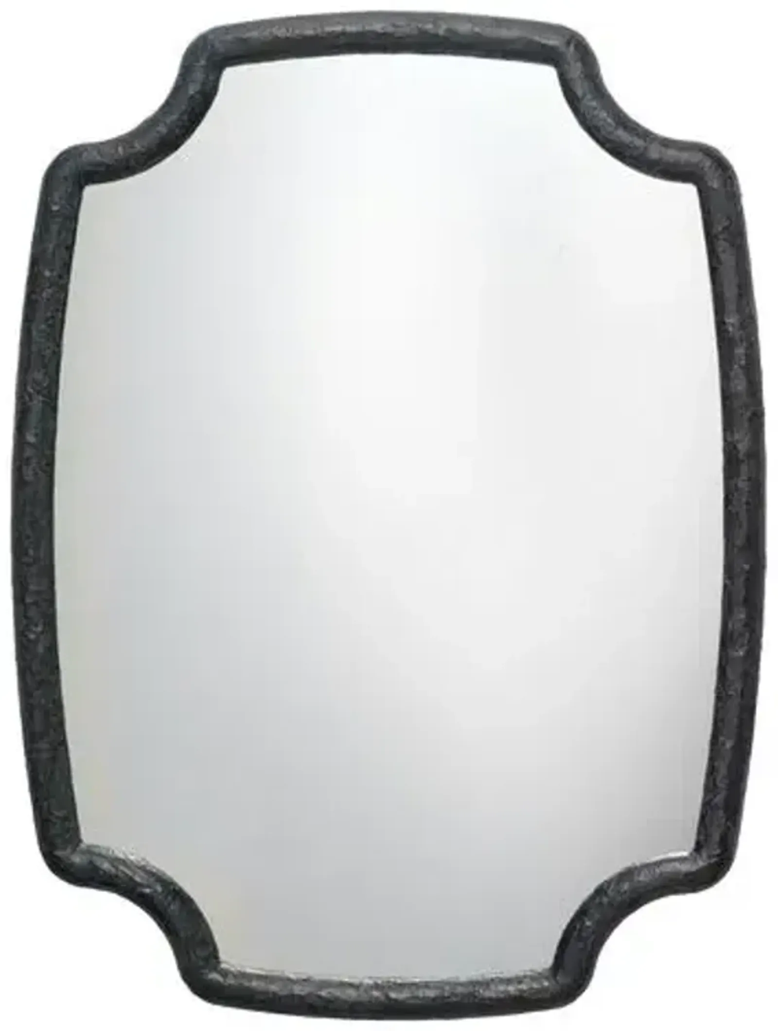 Selene Resin Wall Mirror - Charcoal - Jamie Young Co.