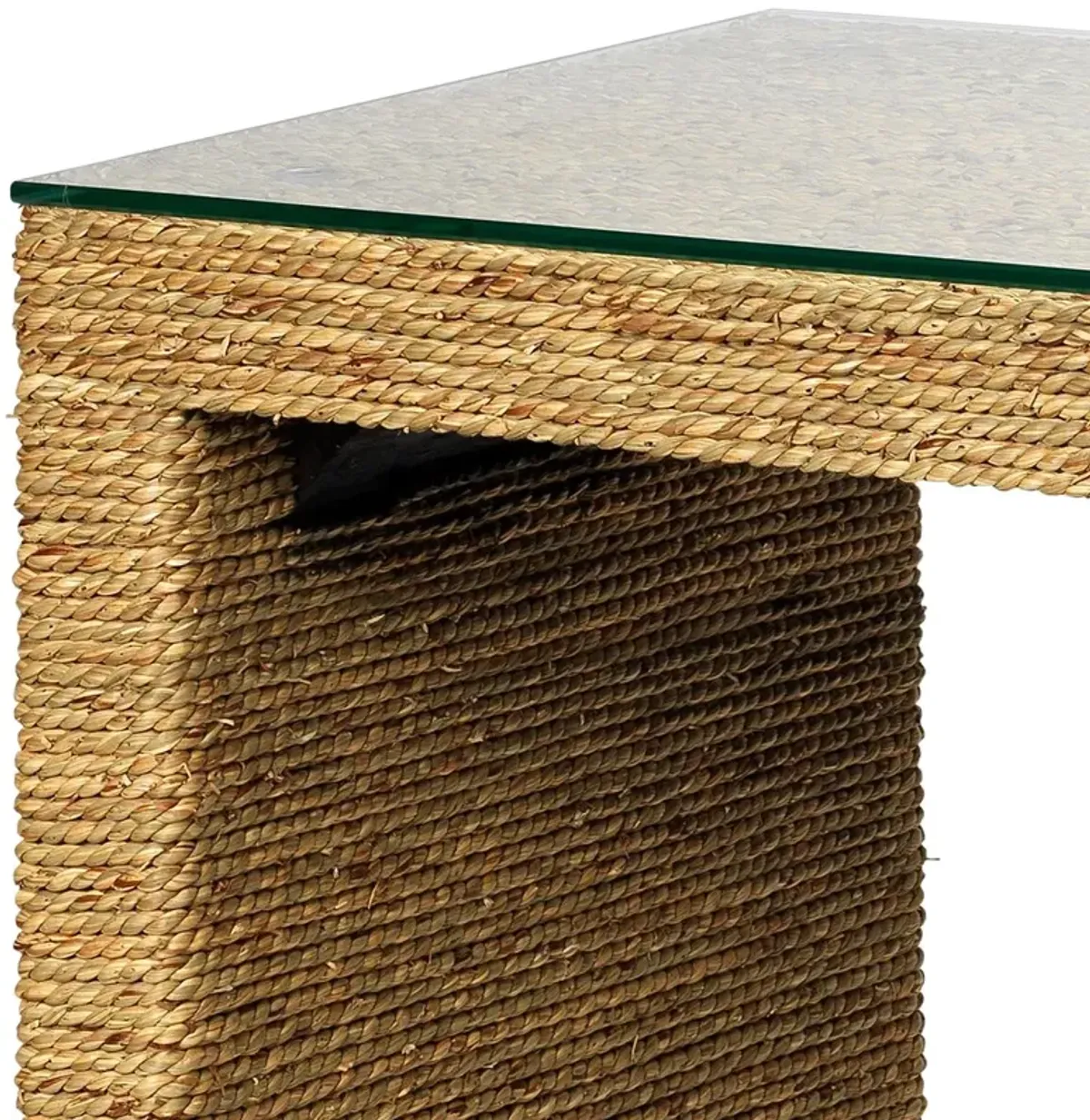 Captain Rope Console Table, Natural