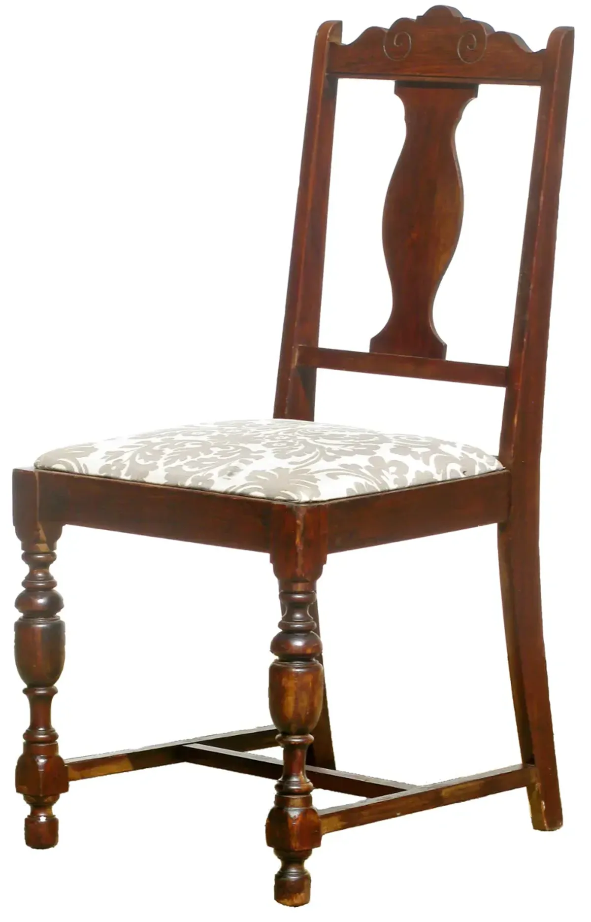 English Arts & Crafts Side Chair - Chez Vous - Brown