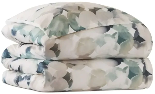 Izaro Watercolor Duvet Cover, Jade