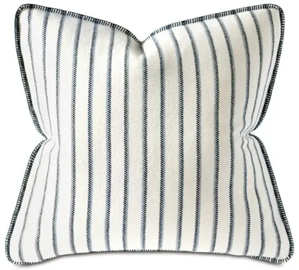 Marco Striped Sham - White/Blue