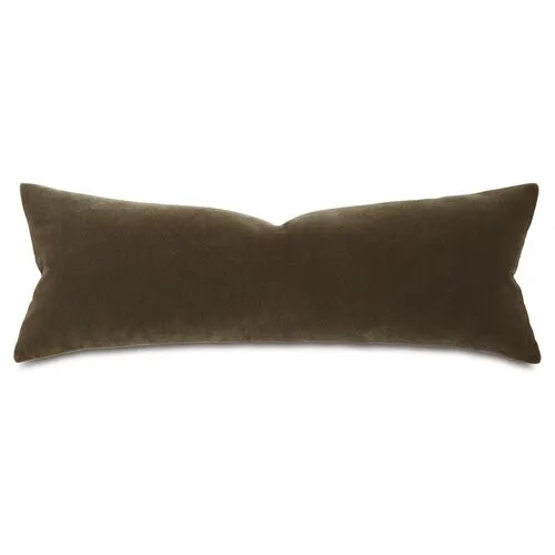 Trillium Mohair Pillow - Truffle