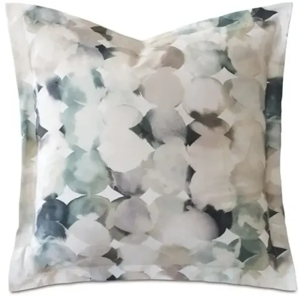 Izaro Watercolor Sham - Jade - Eastern Accents - Green