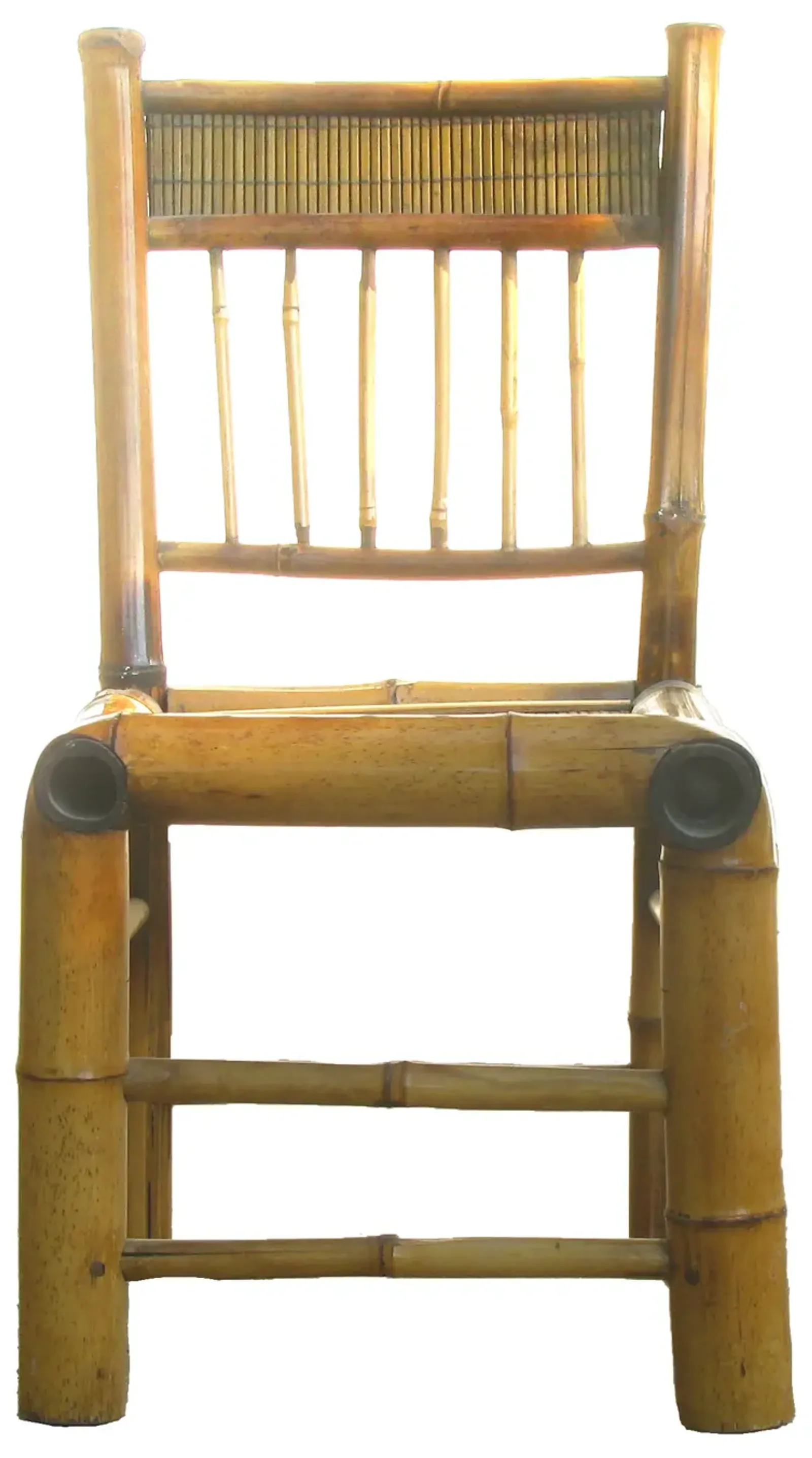 Petite Organic Modern Bamboo Chair - Chez Vous - Brown