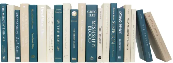 Modern Decorative Books by the Foot, Northern Shore