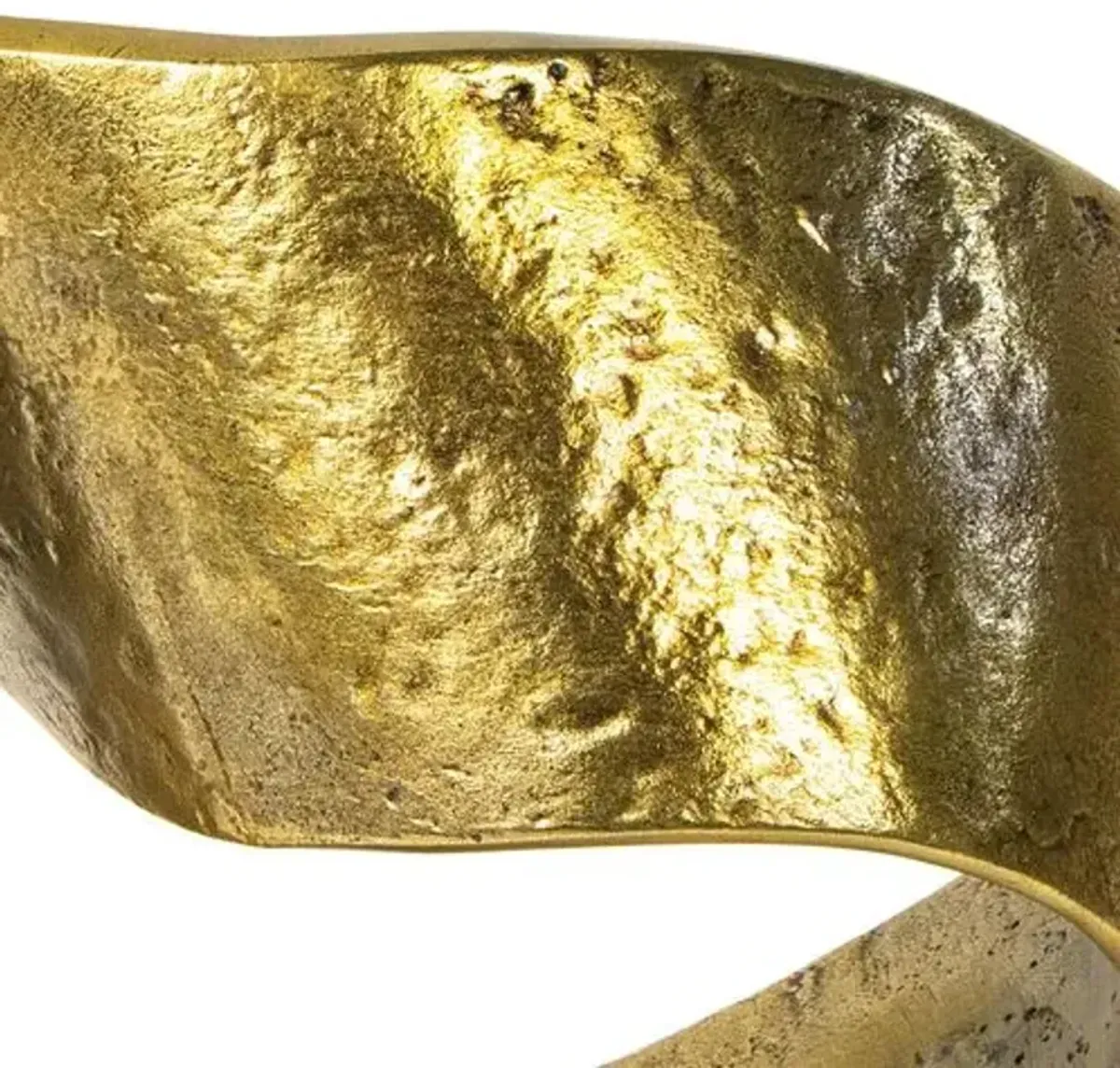 Dex Objet Sculpture - Brass - Regina Andrew - Gold