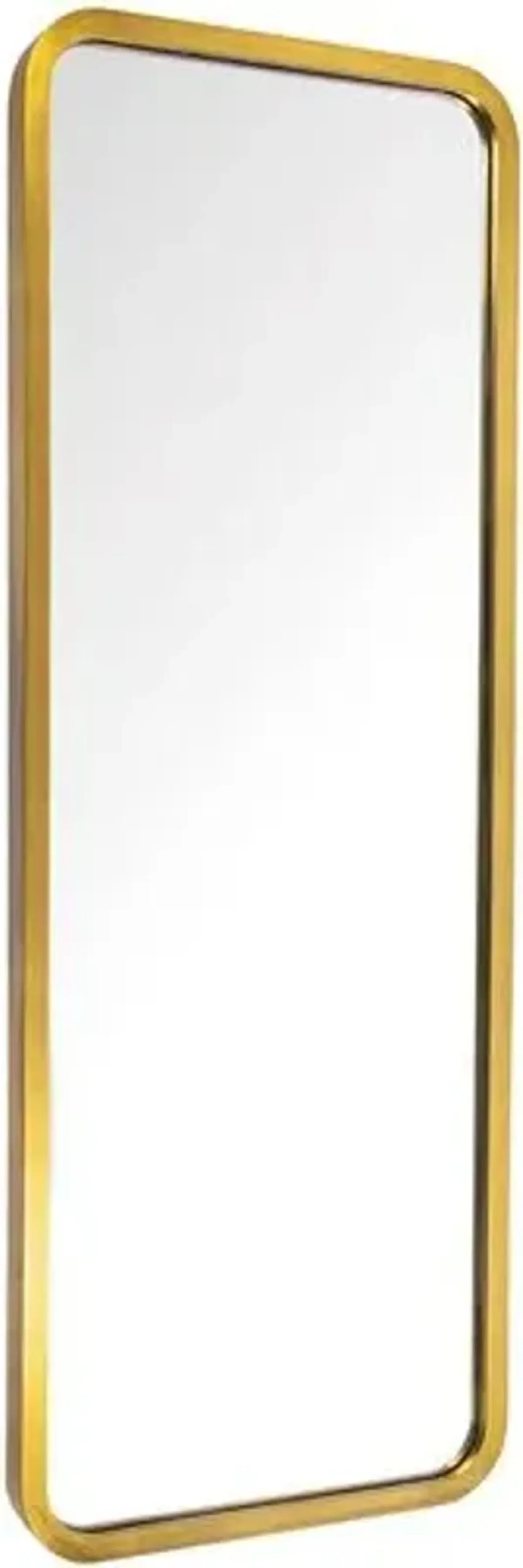 Scarlett Rectangular Wall Mirror - Gold Leaf - Regina Andrew