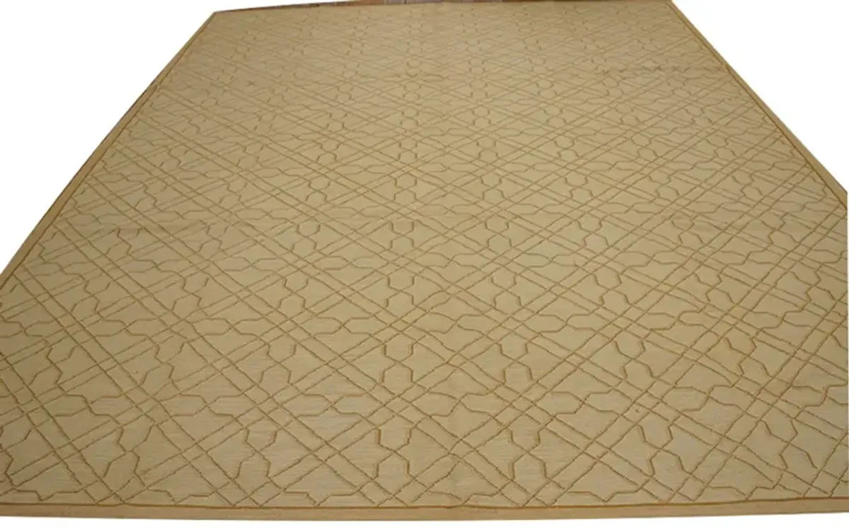 Needlepoint 9'0"x12'0" - Beige