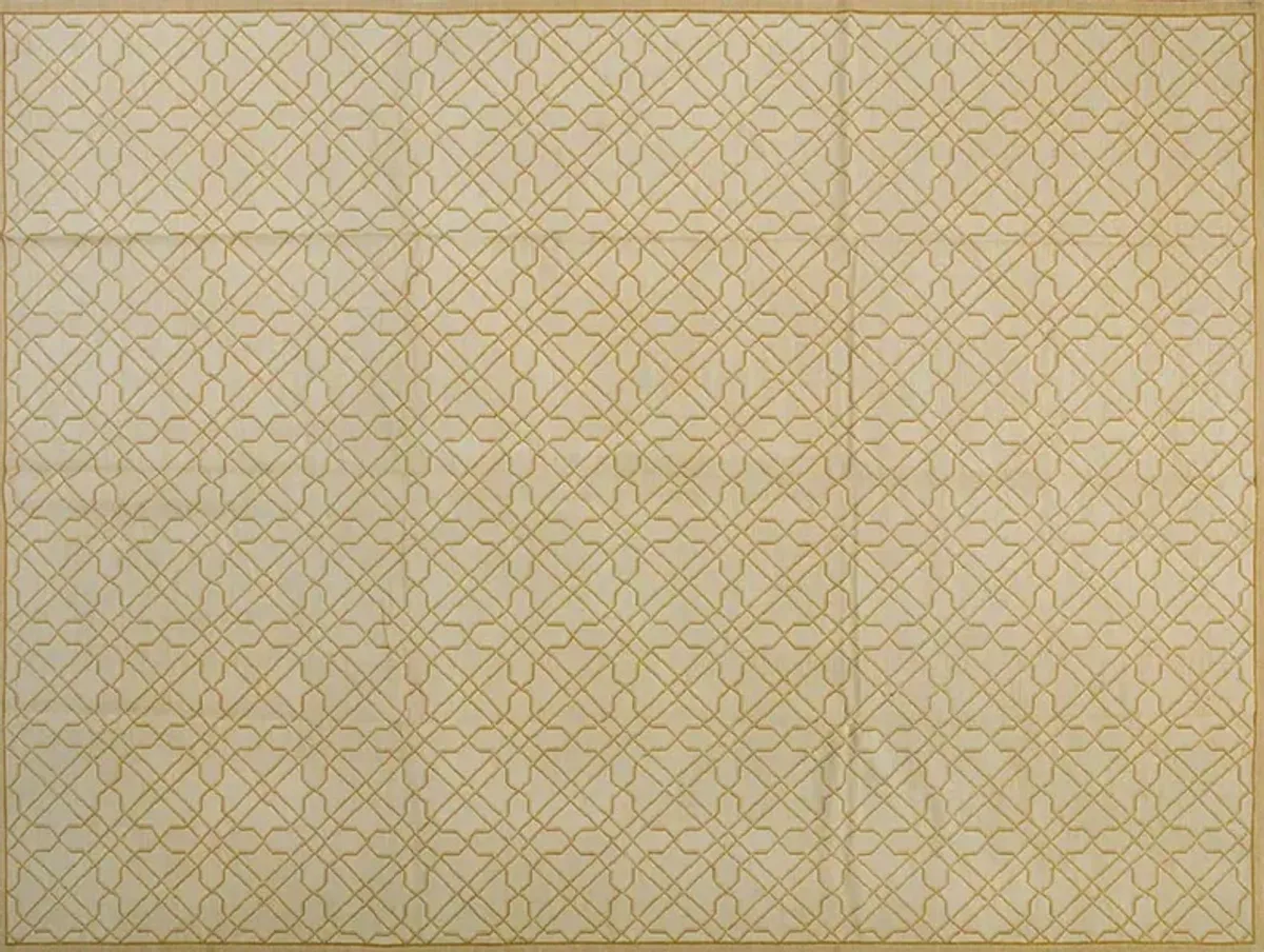 Needlepoint 9'0"x12'0" - Beige