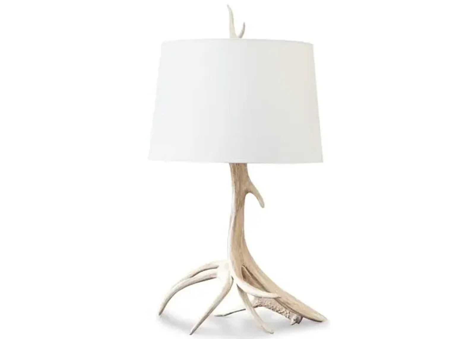 Southern Living Waylon Antler Table Lamp - Natural - Regina Andrew