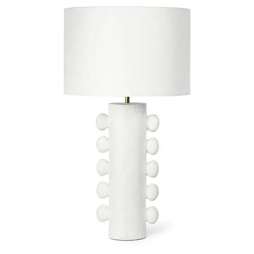 Sanya Table Lamp - Matte White - Regina Andrew