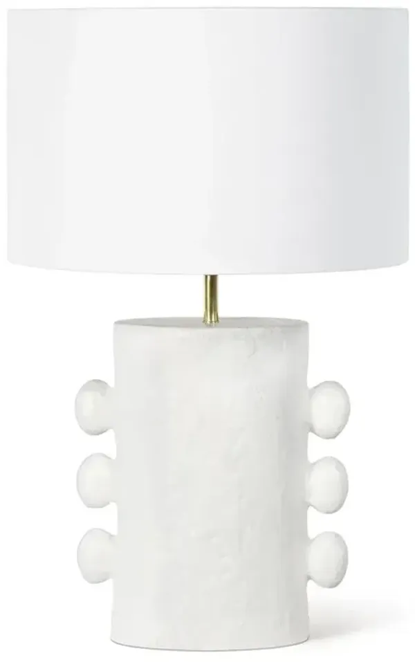 Maya Table Lamp - Matte White - Regina Andrew