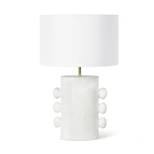 Maya Table Lamp - Matte White - Regina Andrew