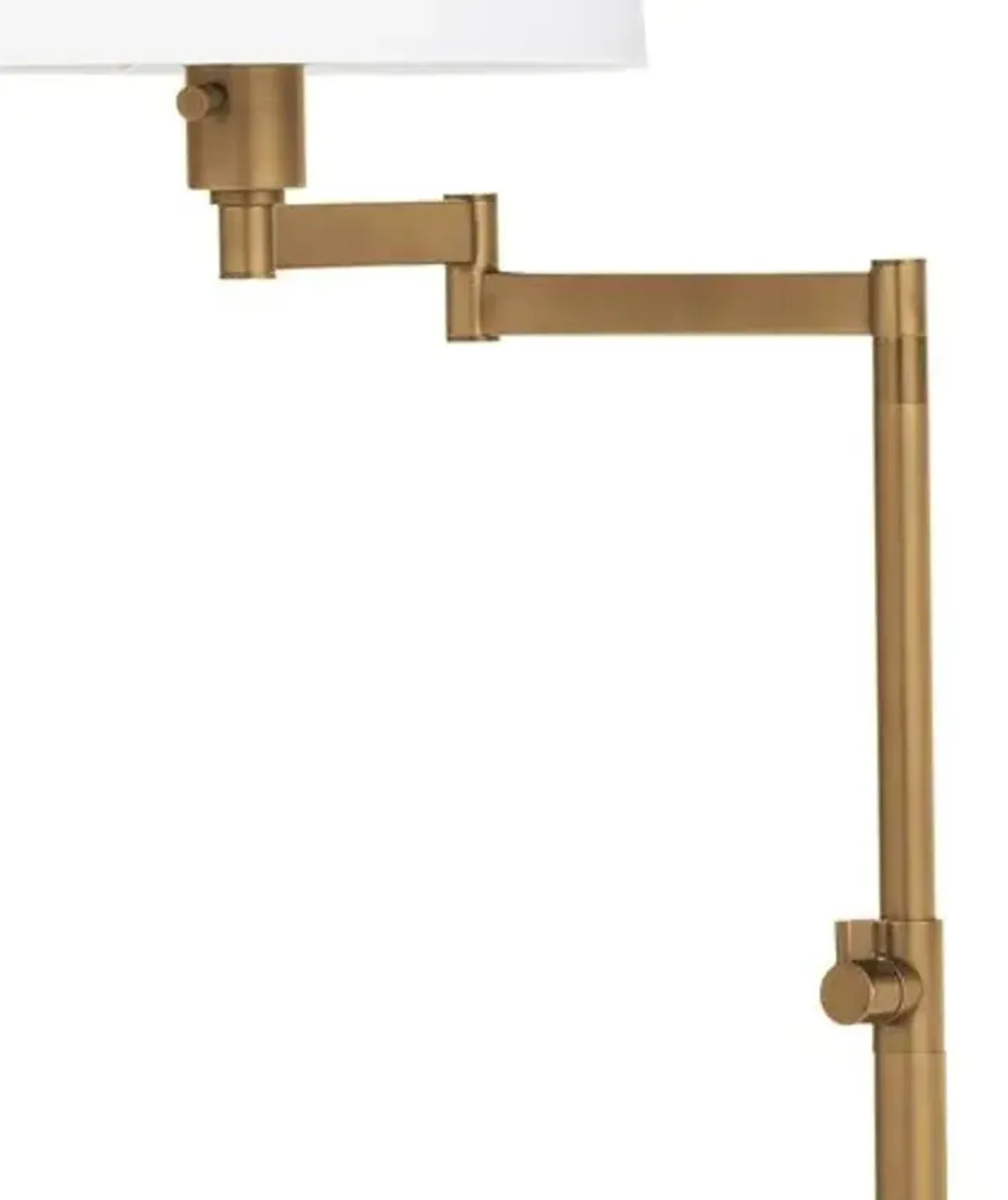 Southern Living Virtue Floor Lamp - Natural Brass - Regina Andrew