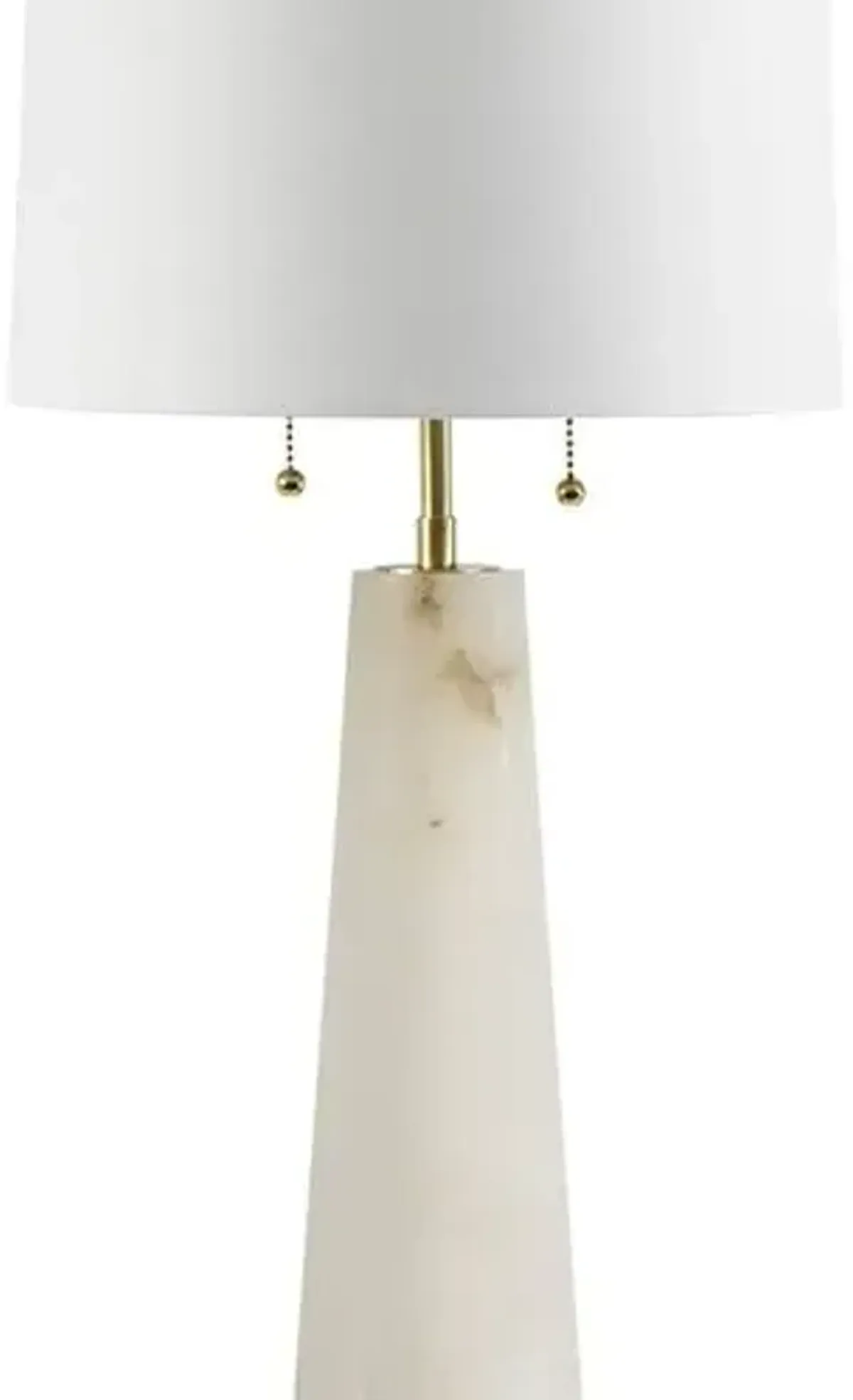 Southern Living Austen Alabaster Table Lamp - Natural - Regina Andrew