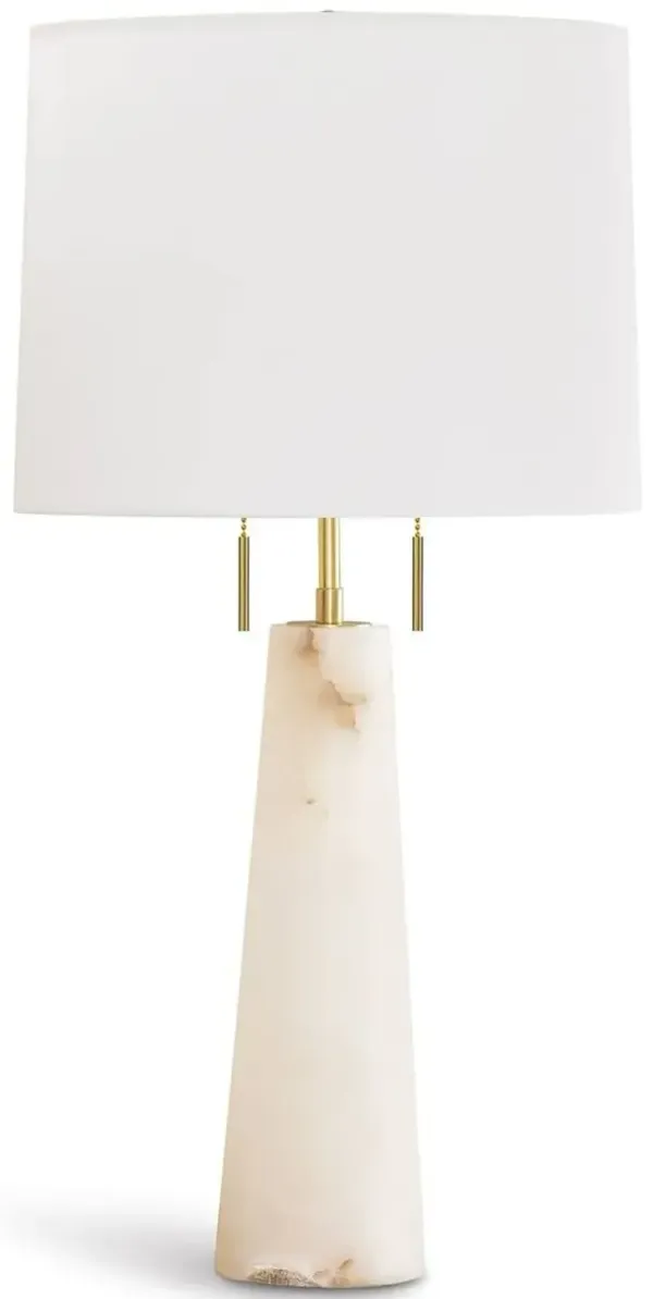 Austen Alabaster Table Lamp - Natural - Regina Andrew
