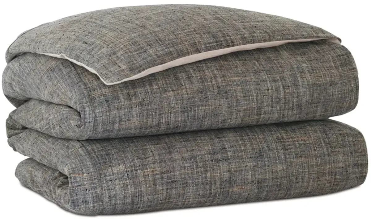 Trillium Duvet Cover and Comforter, Charcoal