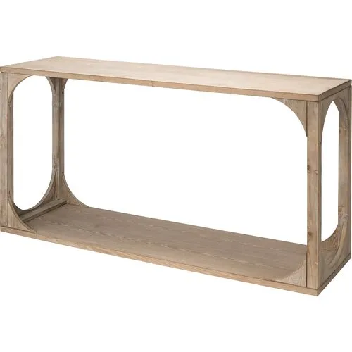 Everett Console Table - Jamie Young Co. - Beige