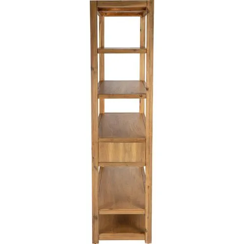 Sully Bookcase - Natural - Beige