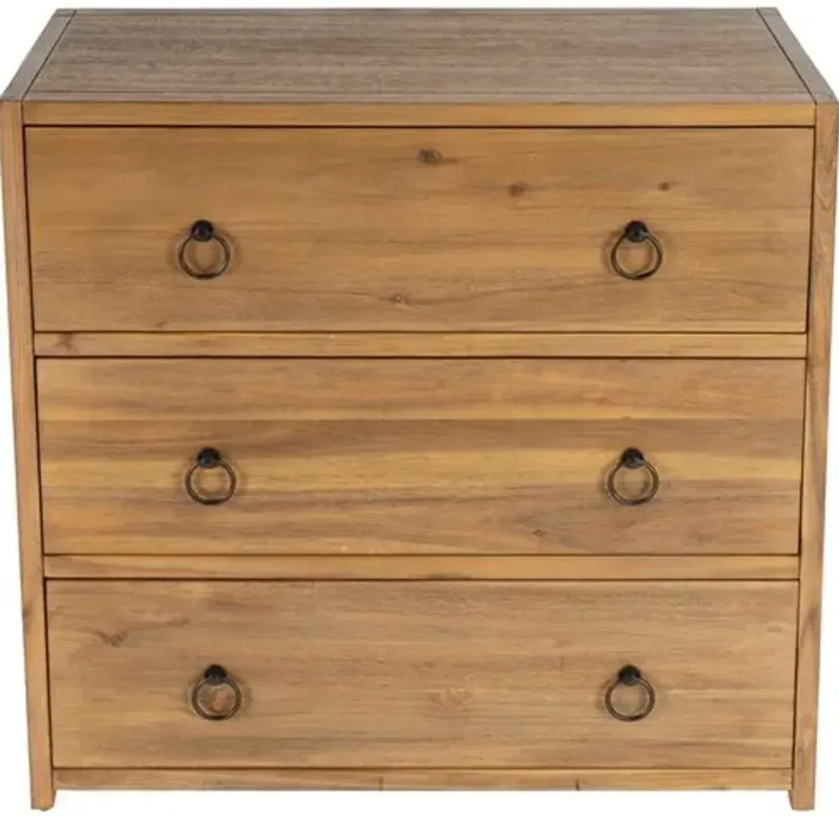 Sully 3-Drawer Chest - Brown