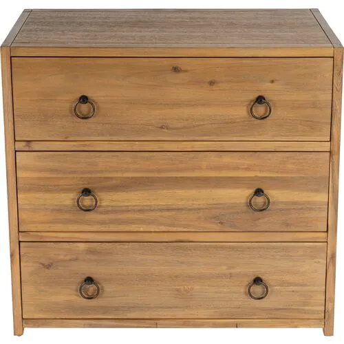 Sully 3-Drawer Chest - Brown