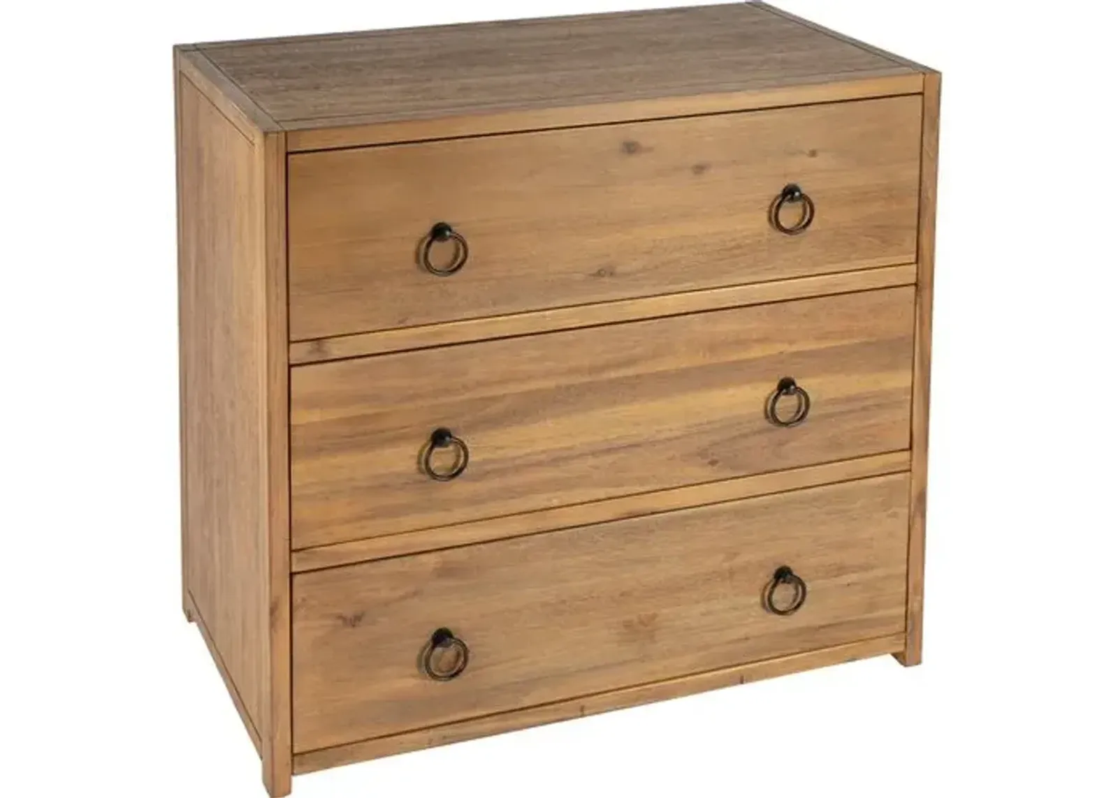 Sully 3-Drawer Chest - Brown