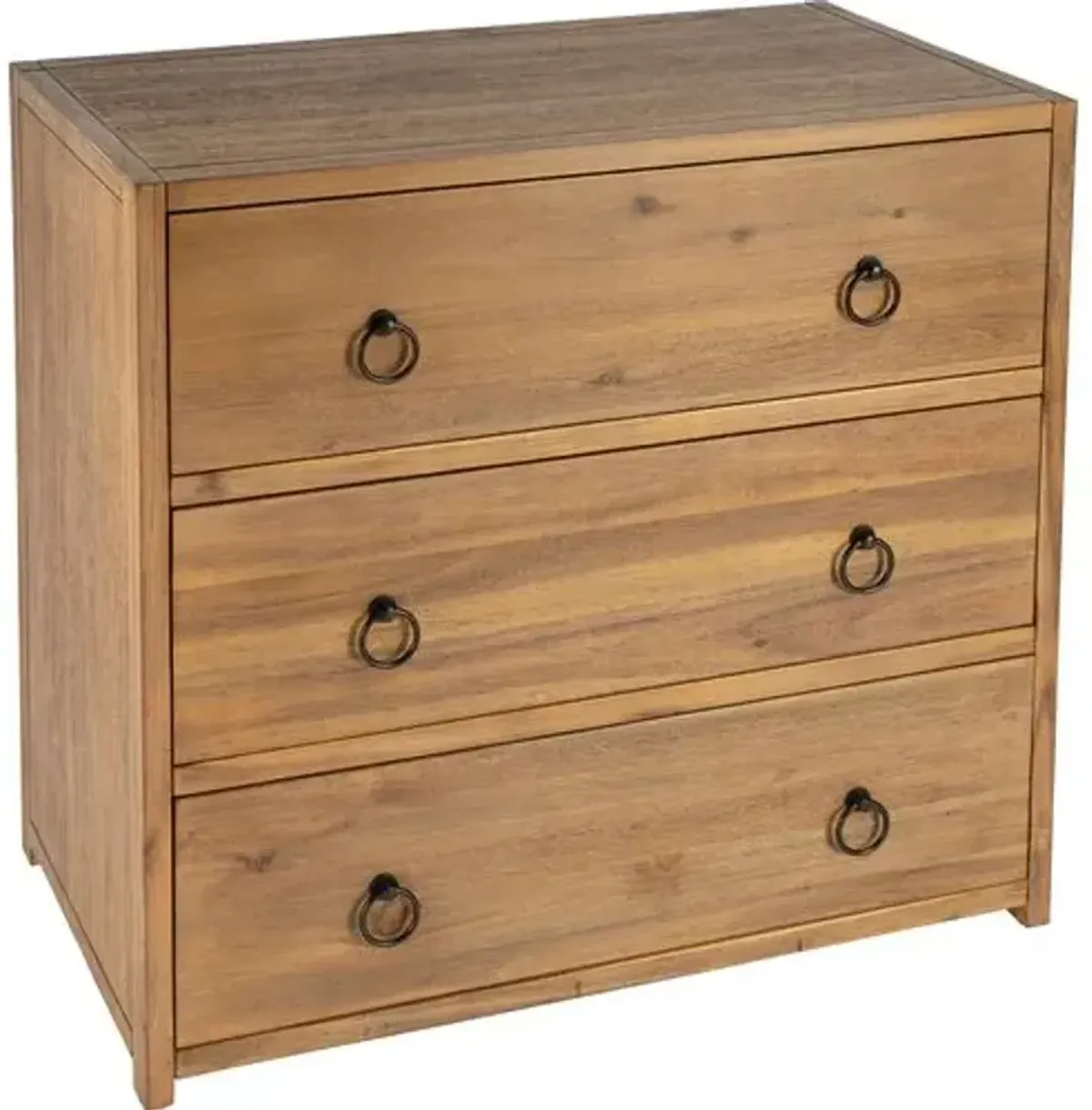 Sully 3-Drawer Chest - Brown