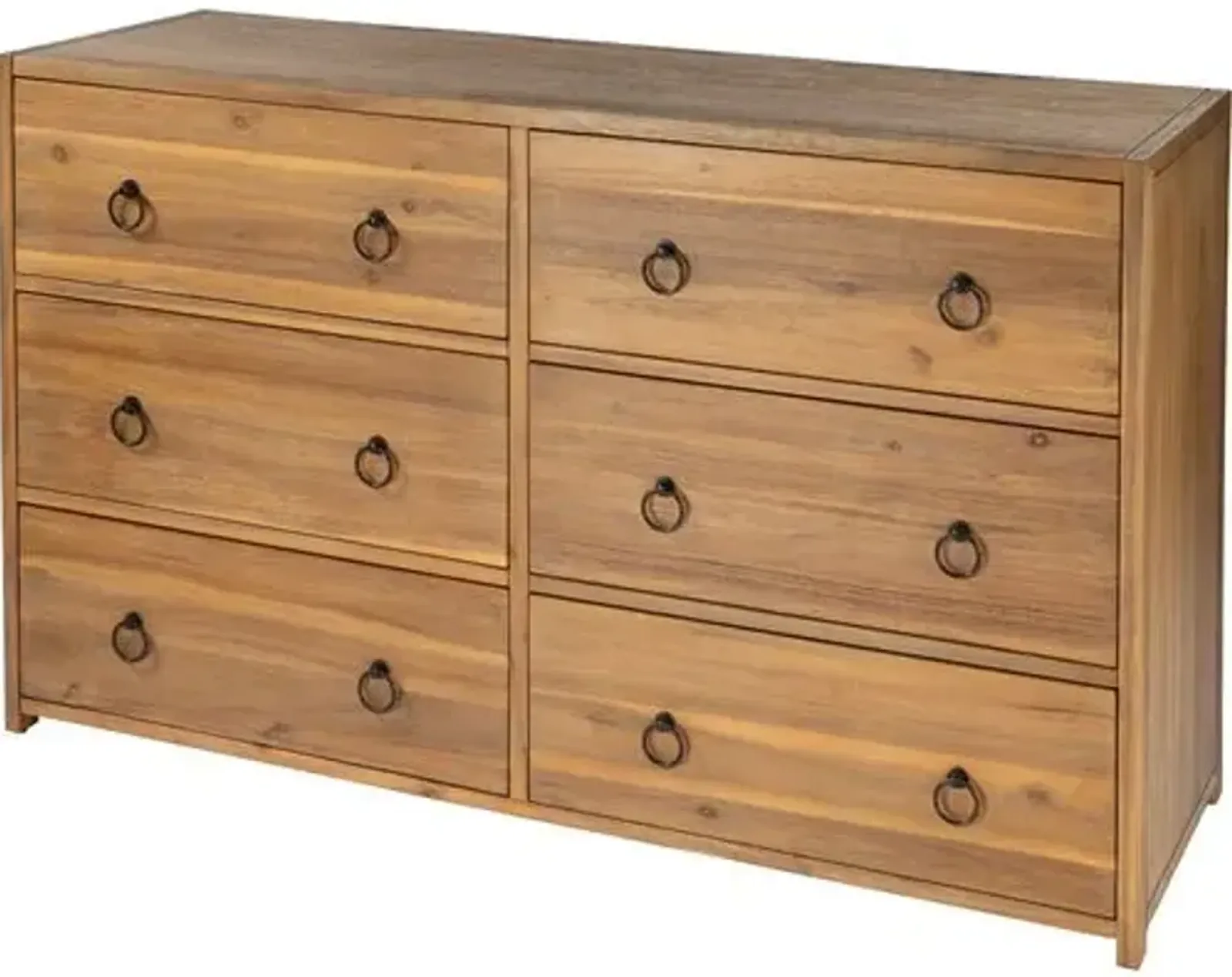 Sully 6-Drawer Dresser - Brown