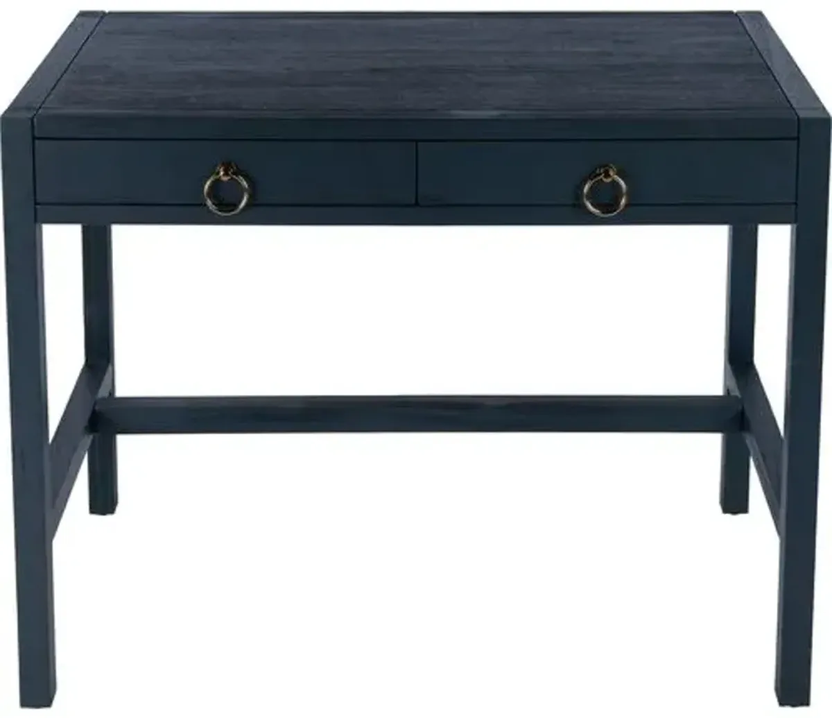 Sully Two-Drawer Desk - Blue