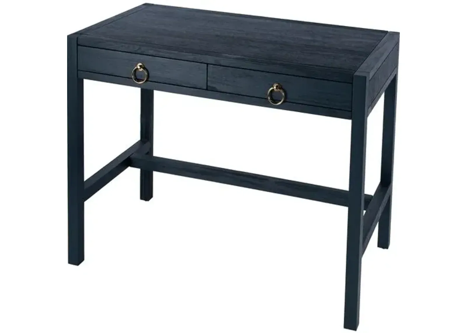 Sully Two-Drawer Desk - Blue