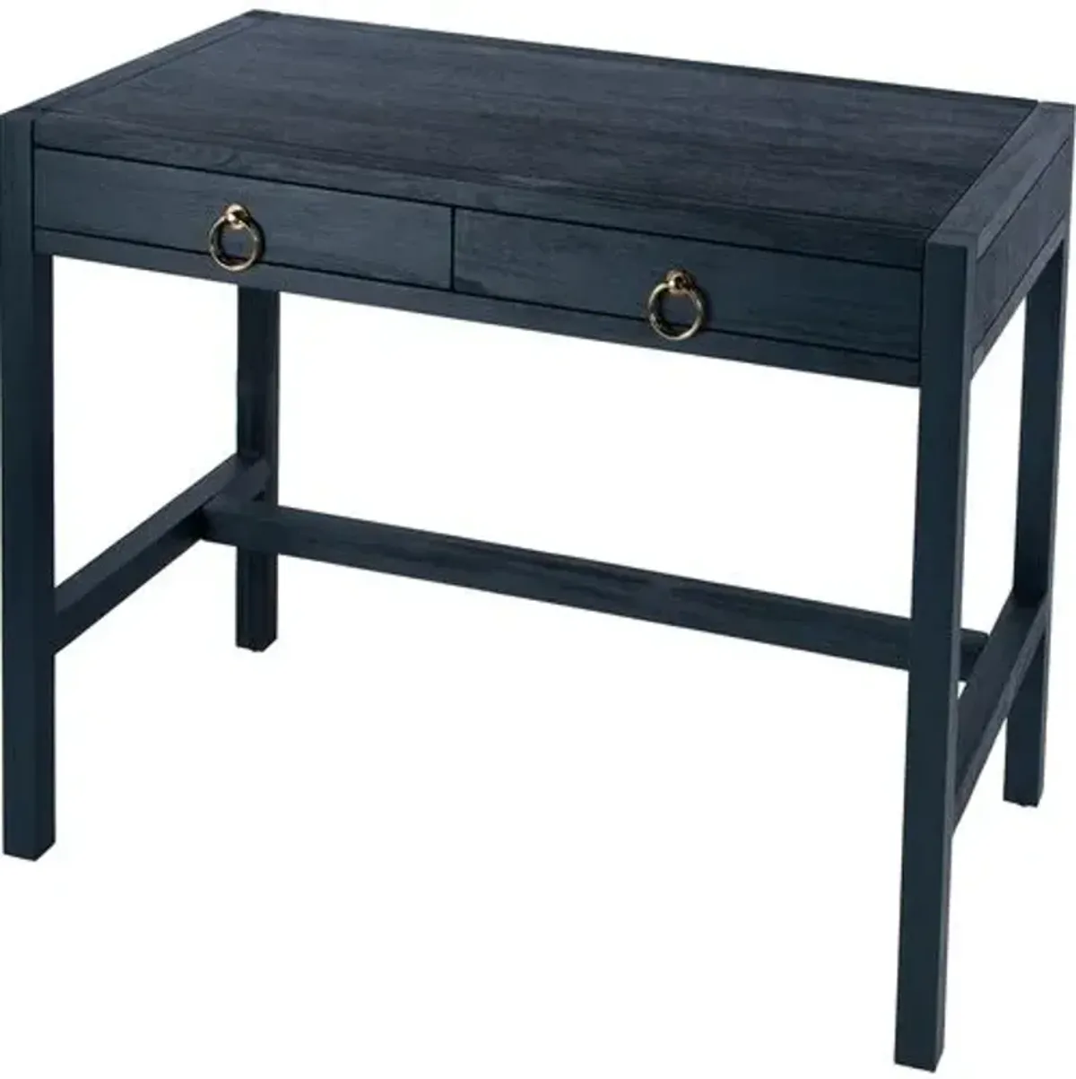 Sully Two-Drawer Desk - Blue