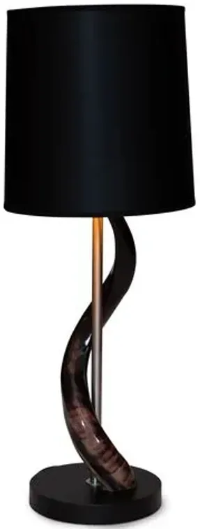 Kudu Polished Table Lamp - Natural - Ngala Trading Co.