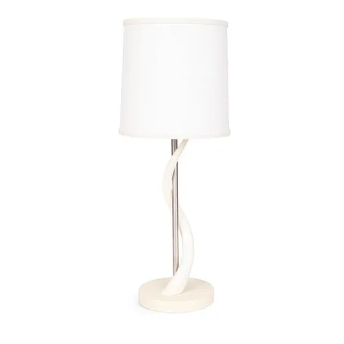 Kudu Inner Horn Table Lamp - Natural - Ngala Trading Co.