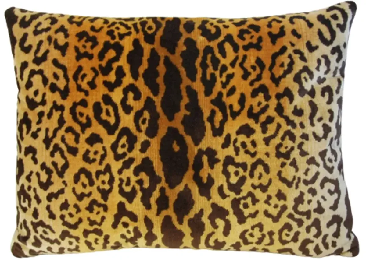 Scalamandre Leopardo Silk Velvet Pillow