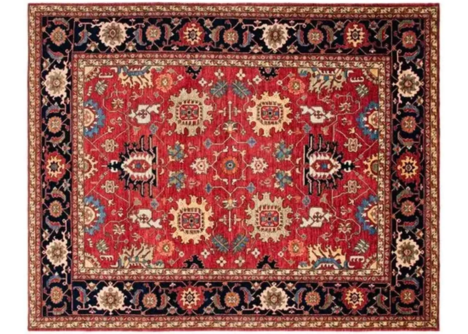 Canterbury Rug - Ralph Lauren Home - Red - Red