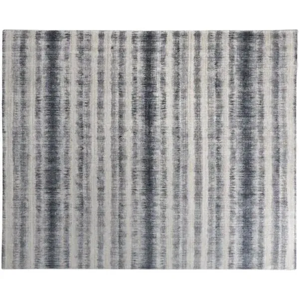 Nareesha Handwoven Gradient Rug - Blue/Gray - Blue