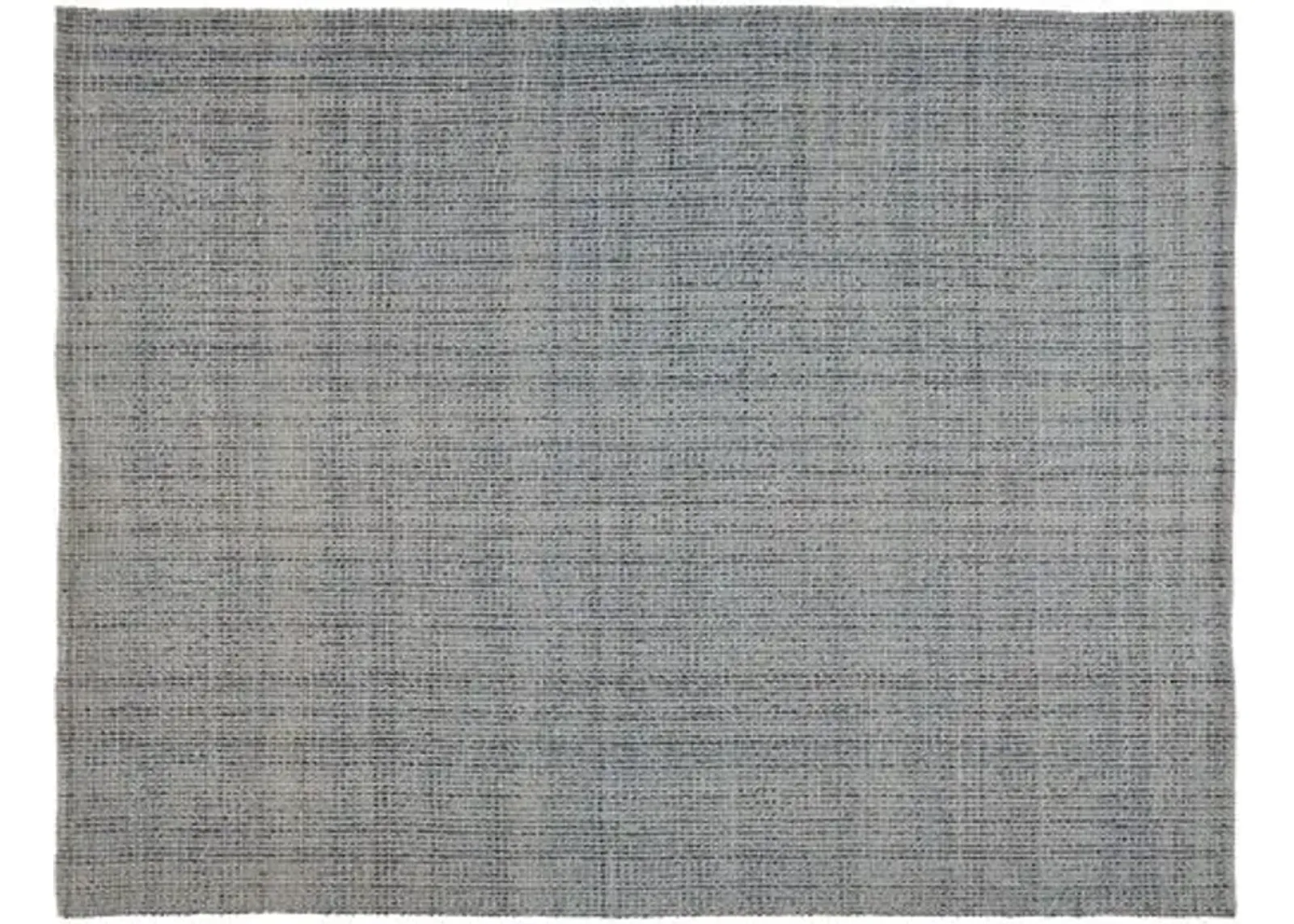 Raj Flat-Weave Rug - Blue/Gray - Gray