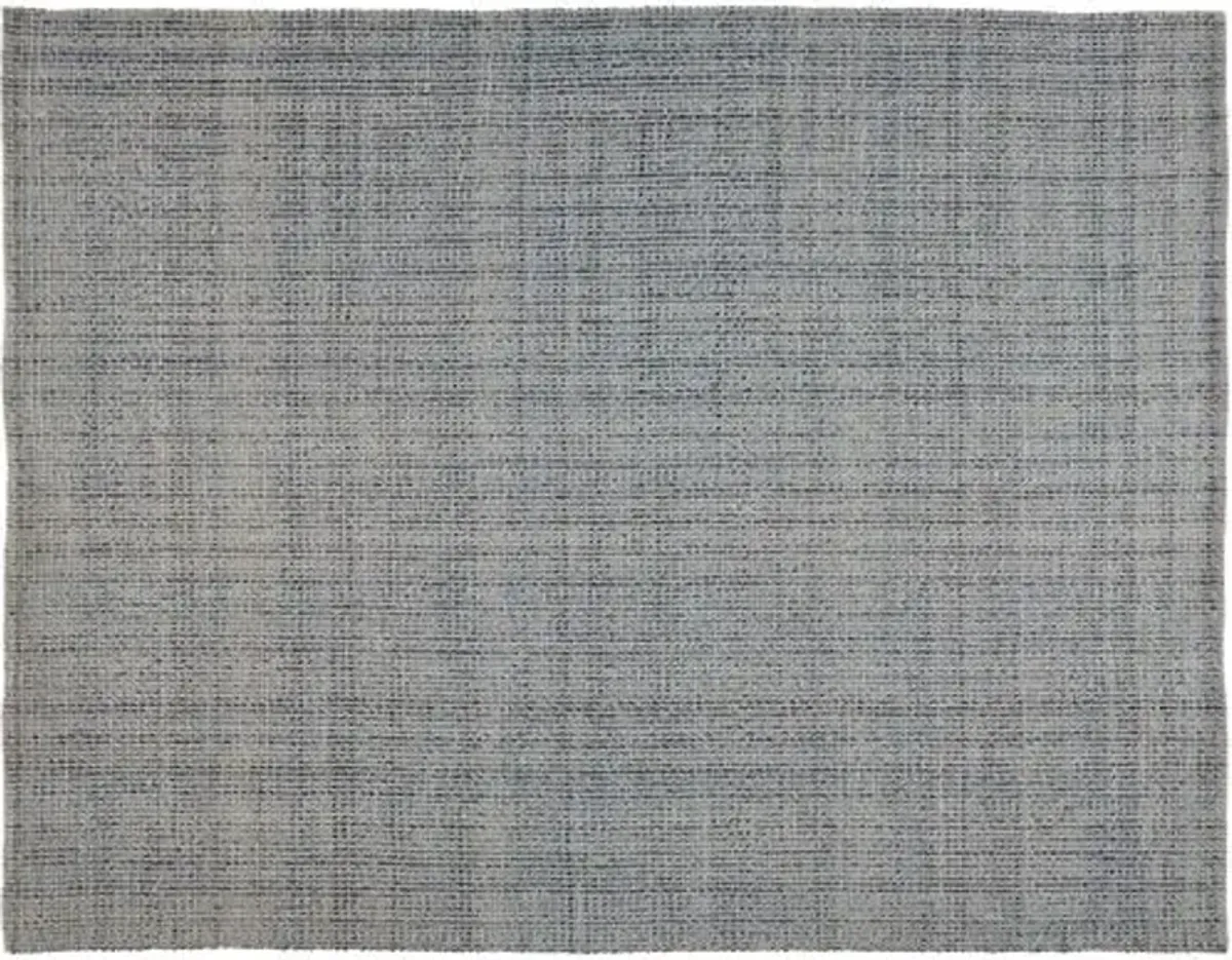 Raj Flat-Weave Rug - Blue/Gray - Gray