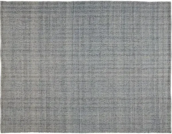 Raj Flat-Weave Rug - Blue/Gray - Gray