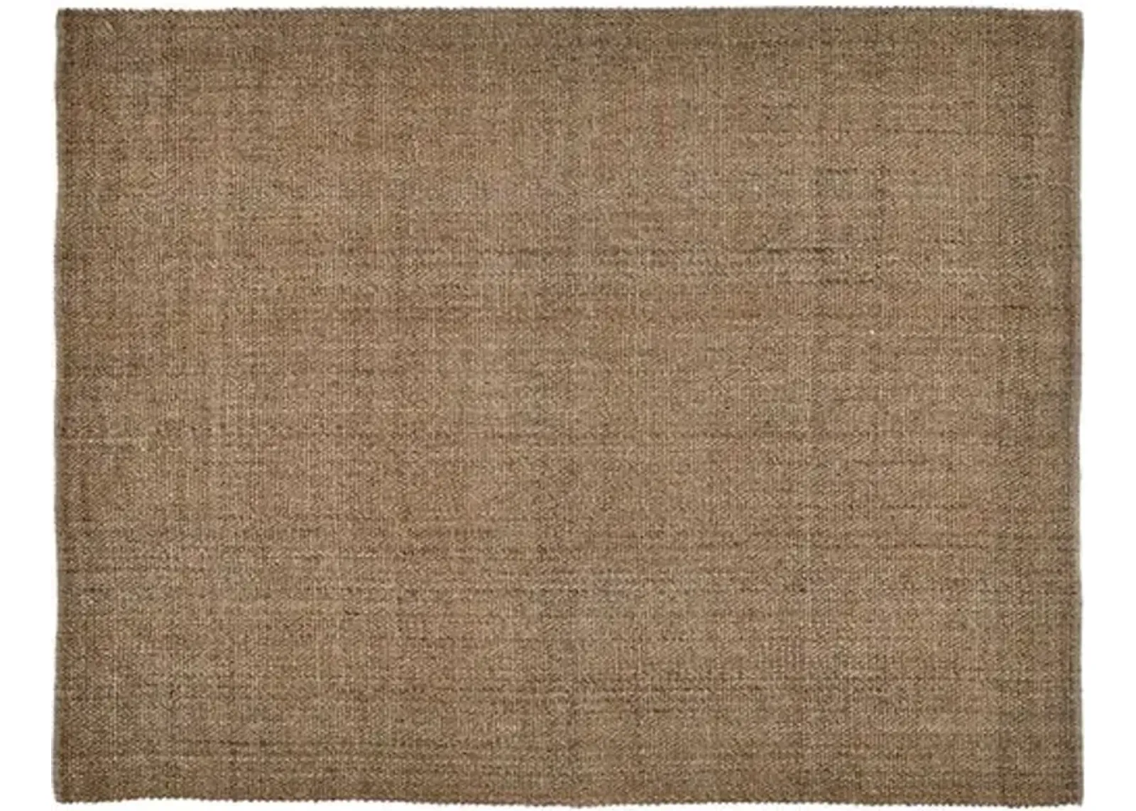 Raj Flat-Weave Rug - Brown/Tan - Brown