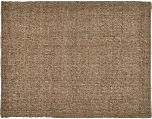 Raj Flat-Weave Rug - Brown/Tan - Brown