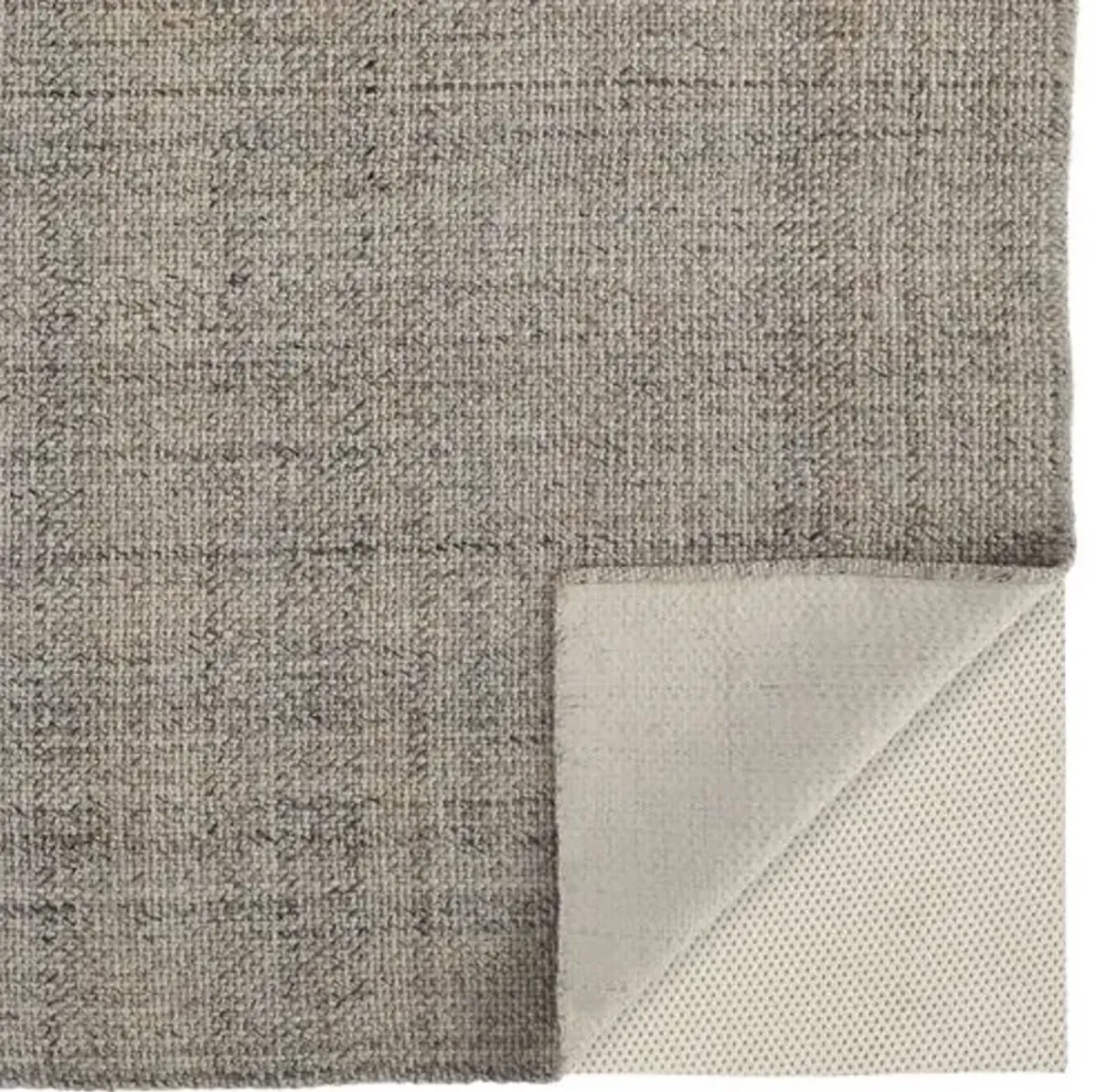 Raj Flat-Weave Rug - Gray/Tan - Gray