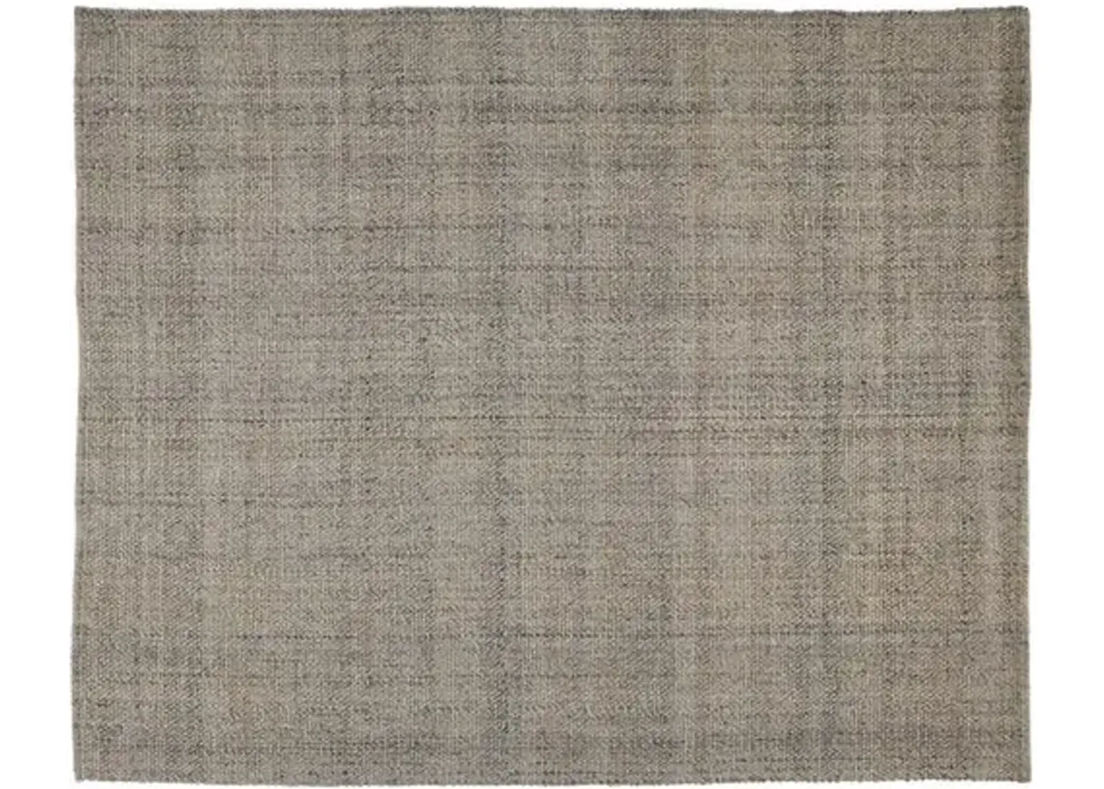 Raj Flat-Weave Rug - Gray/Tan - Gray