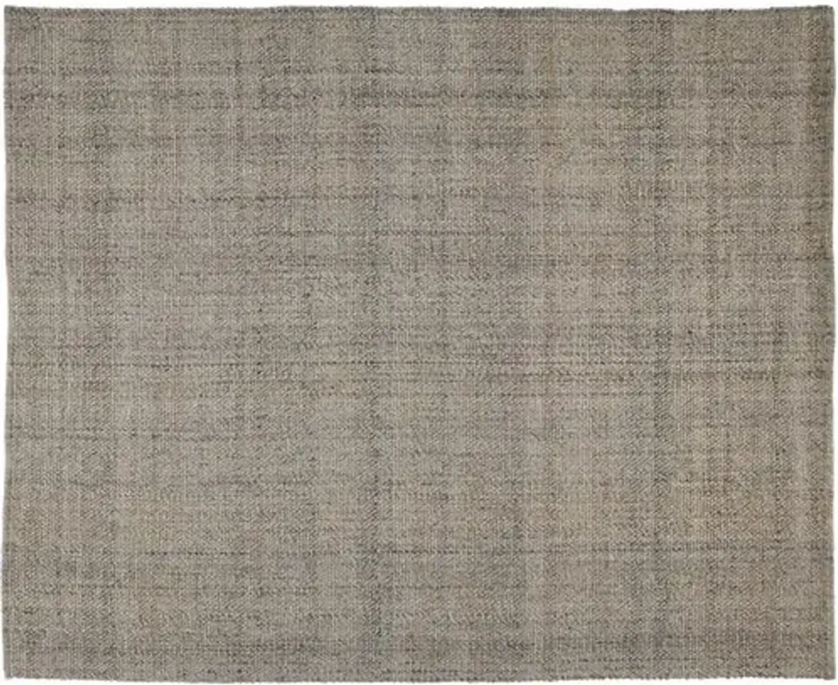 Raj Flat-Weave Rug - Gray/Tan - Gray