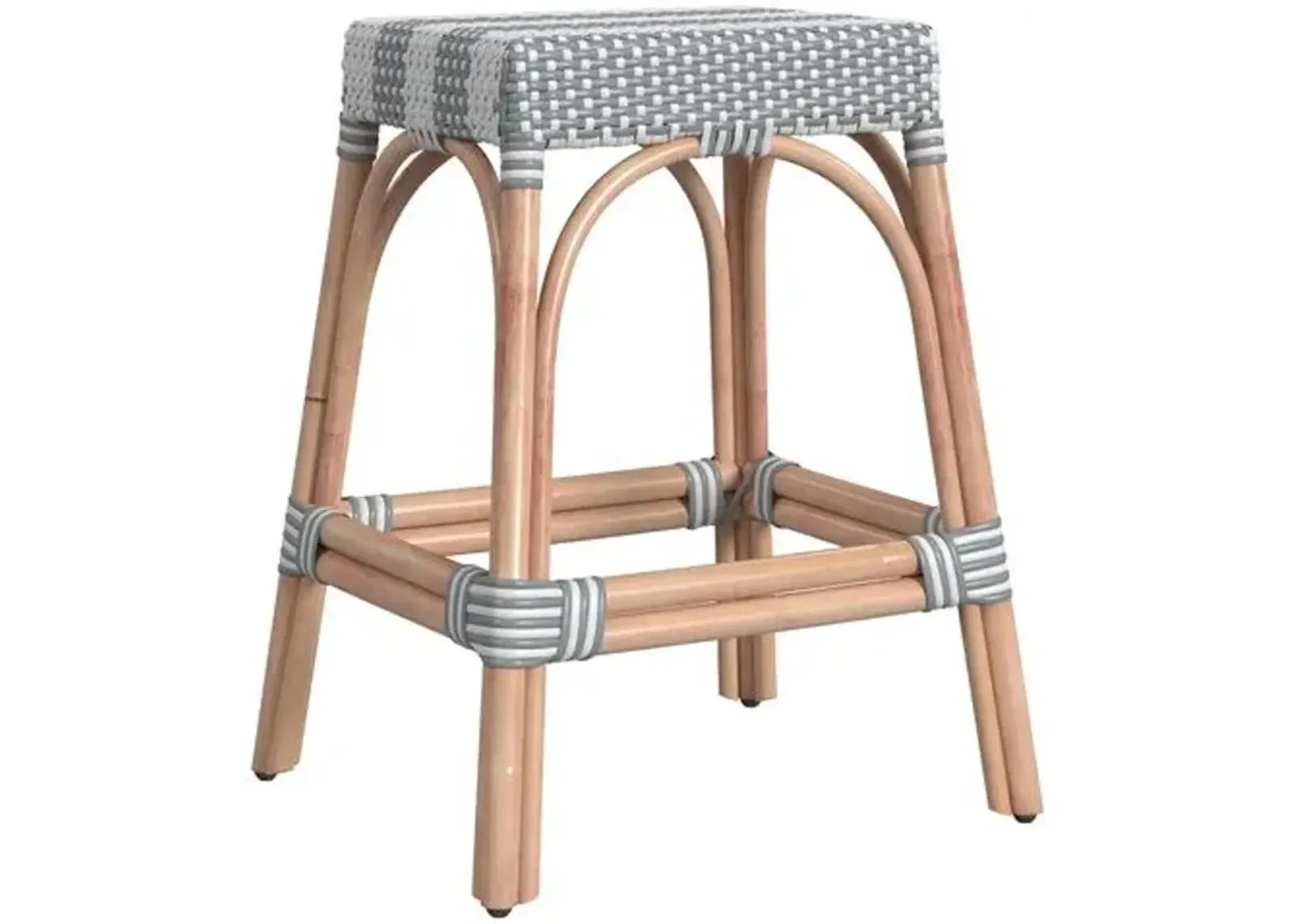 Sabrina Rattan Counter Stool