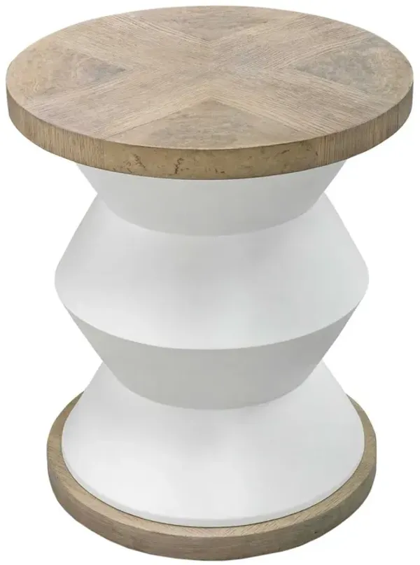 Salvatore Side Table, White