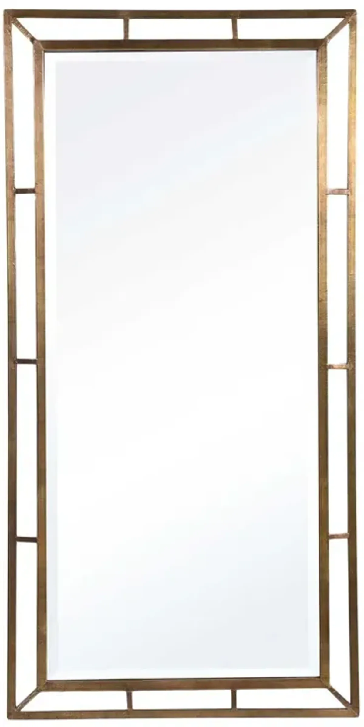 Mia Wall Mirror, Brass