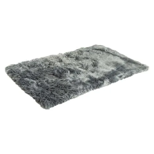 Anthony Handmade Sheepskin Rug - Grey - natural - Handcrafted - Gray - Gray